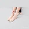 Children's transparent short silk stockings, girls' spring and autumn open-crotch, girls' tower wind foot wear 10D Specification image